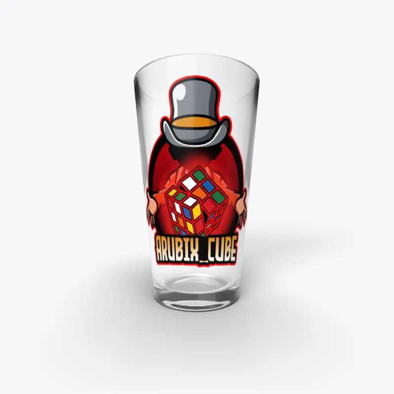 Arubix Cube - Pint Glass